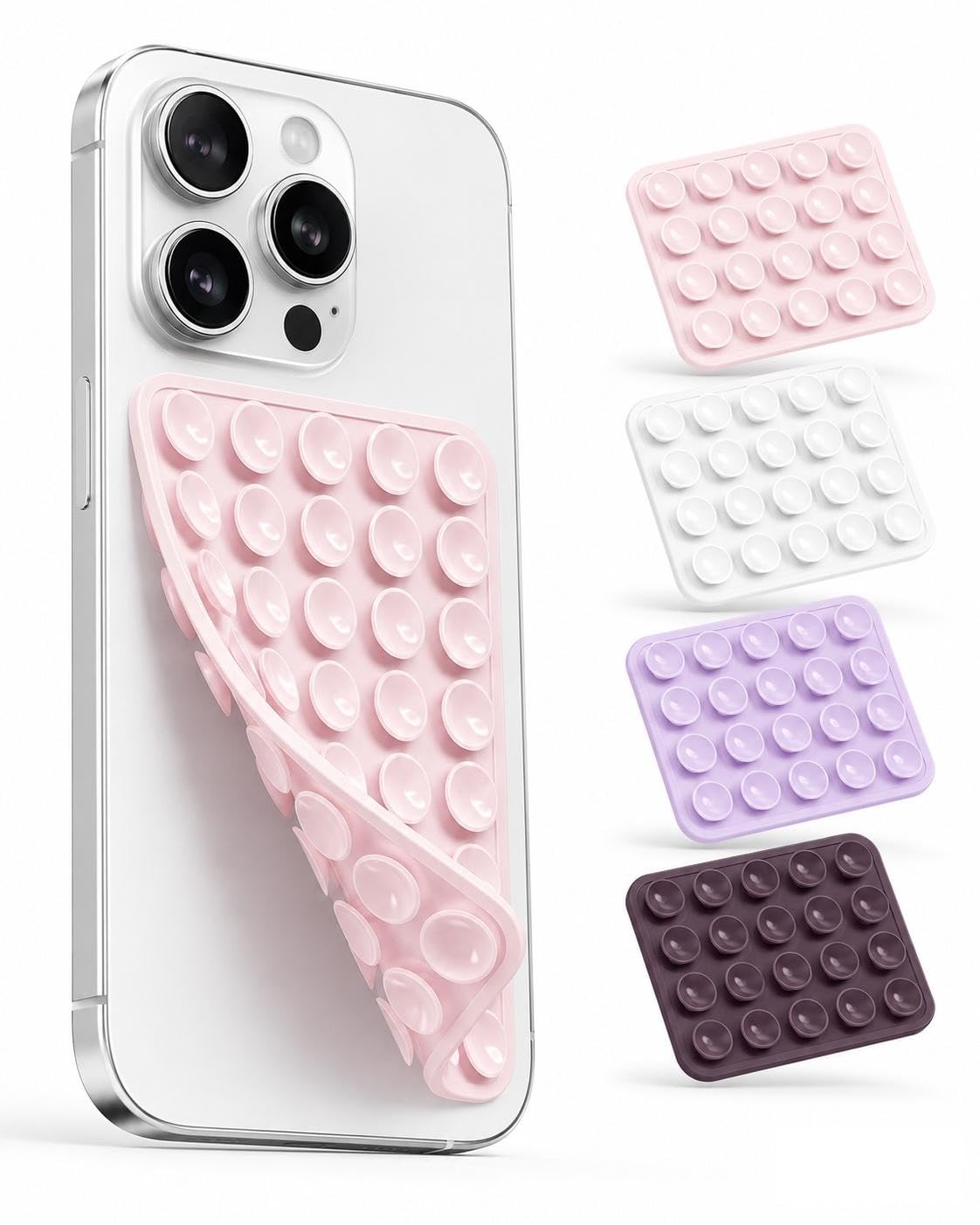 Octopus Suction Pad Phone Holder (Pack of 2 - Multi Color) | 24 Suction Cups, Reusable Hold, Low Residue-image-24