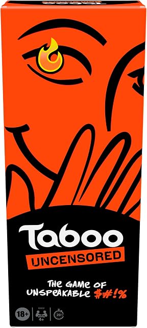 Taboo Sansürsüz Tabu Parti Oyunu | Sadece Yetişkinlere Özel | İngilizce Versiyonu | 18 Yaş ve Üzeri | 4+ Oyuncu | Yaklaşık 20 Dakika | Yetişkinler İçin Grup Oyunu — Amazon ürün görseli