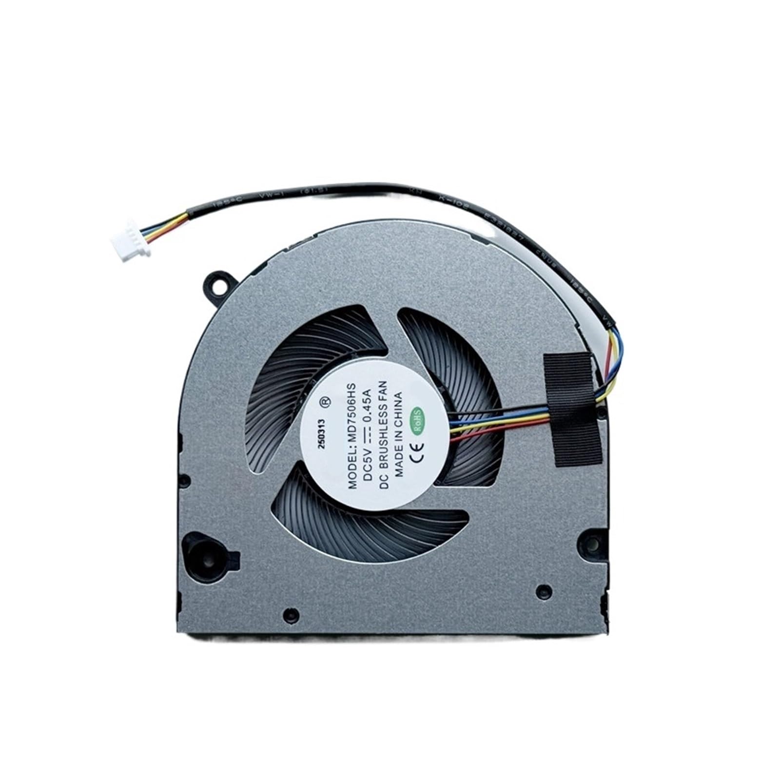 Ventola di Raffreddamento CPU Portatile, Compatibile con Miko, MD7506HS DC5V 0,45 A