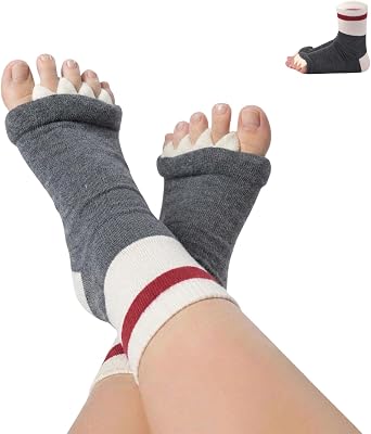 Toe Separator Socks,Foot Alignment Sock for Health Care, Pain Relief, Bunion Corrector, Yoga Massage Socks