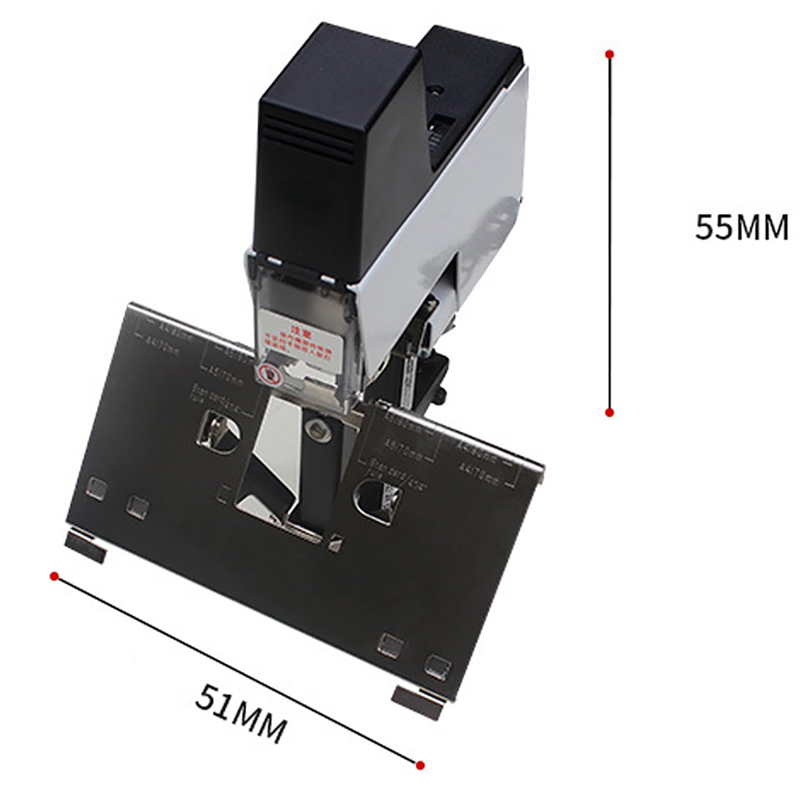 Cucitrice elettrica, 106 Macchina rilegatrice Automatica a Sella, Spessore Regolabile 100 mm, 1-9 Ingranaggi Regolabili, Macchina rilegatrice per impieghi Pesanti, per Ufficio, Macchina rilegatrice