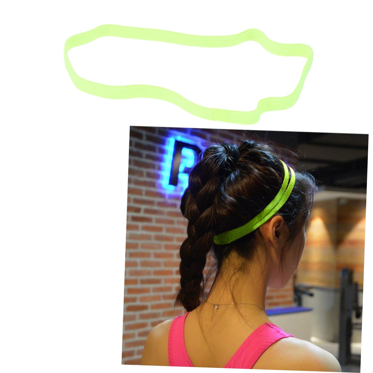 18 STK elastische Stirnbänder Mini-Tiara Schweißband Haare dünne Stirnbänder für Frauen Steampunk-Uhr Haarband Stirnband Haargummi Sport-Yoga-Zubehör Fußball Haarschmuck Mann