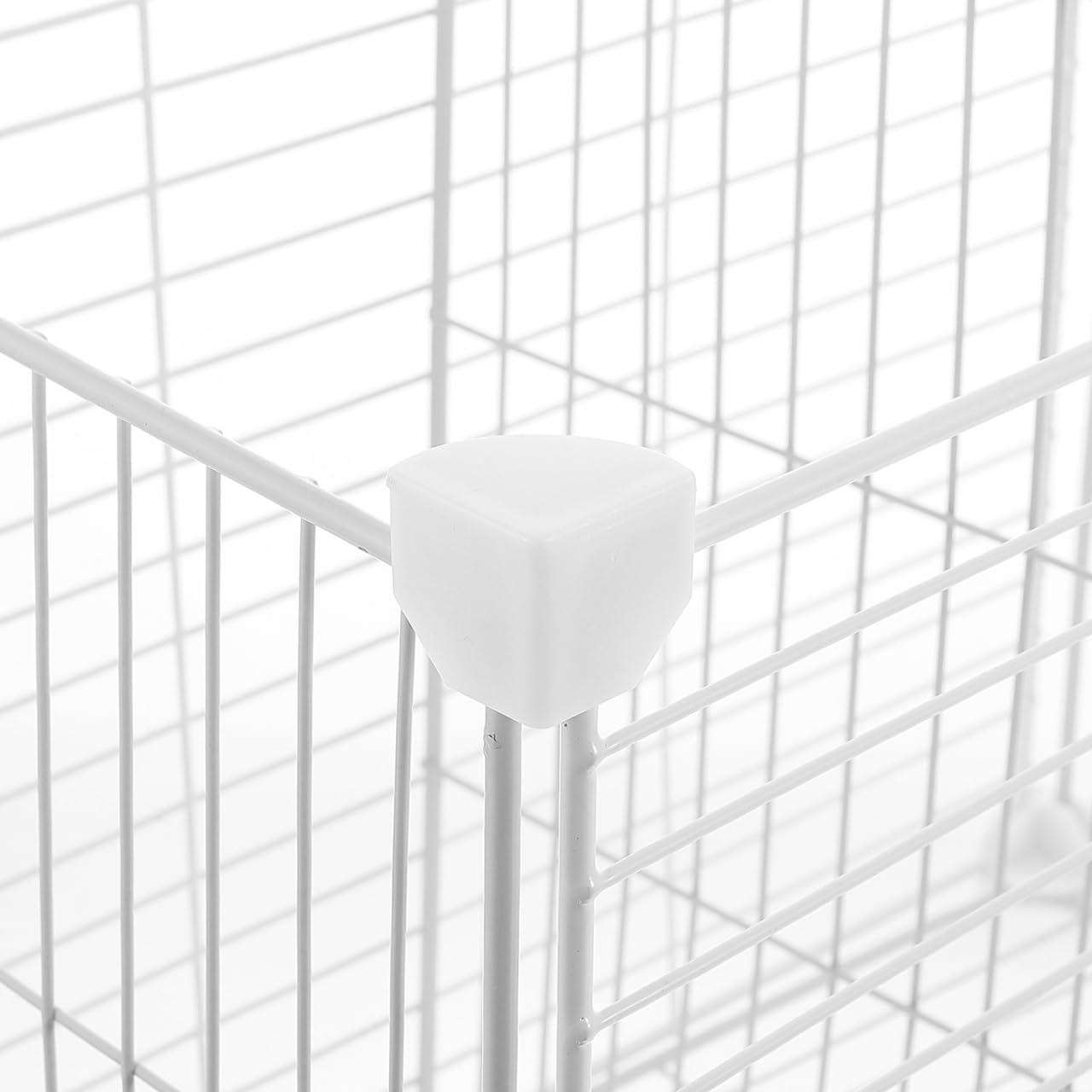 GALPADA Organisateur Congélateur Coffre Grille De Séparation pour Congélateur avec Panier De Rangement Inférieur Casier en Métal 14.57 X 11.81 X 9.45 in pour Aliments Fruits Légumes