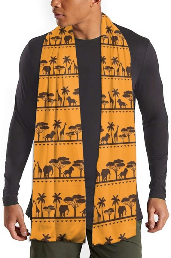 Fashion Imitation Cotton Scarf For Men Boys Women Autumn Winter Cozy