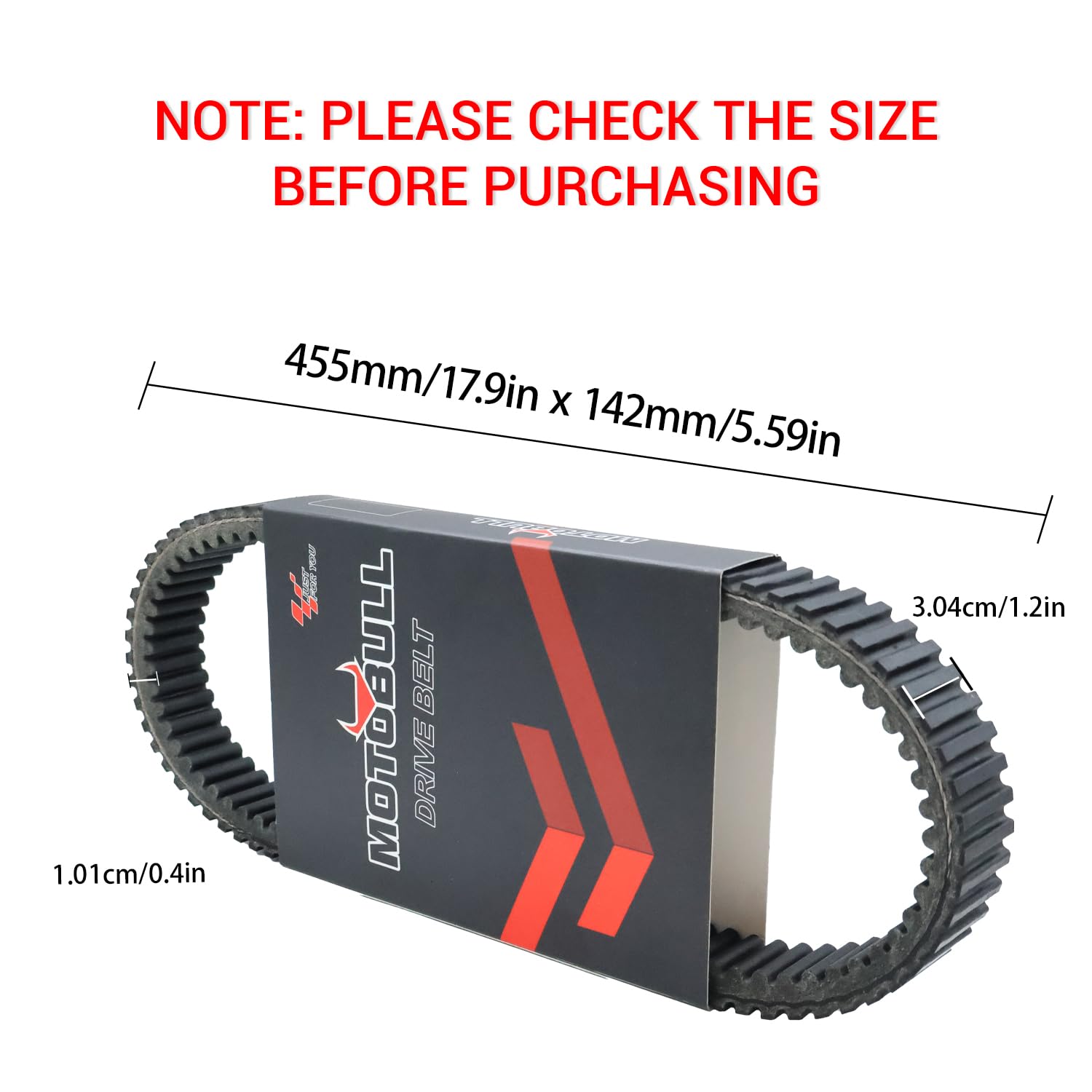 UTV Drive Belt 3211218 CVT Belt Compatible with Polaris Ranger 1000/Crew 1000 2020-2026 Ranger 570 SP/Crew SP 570 2022-2025