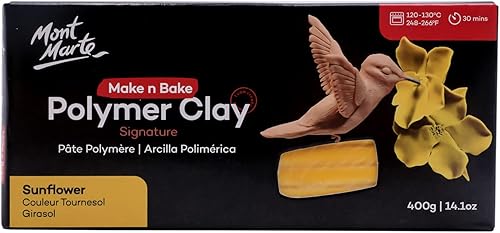 Mont Marte Make n Bake Arcilla Polimérica 14.11 oz - Girasol