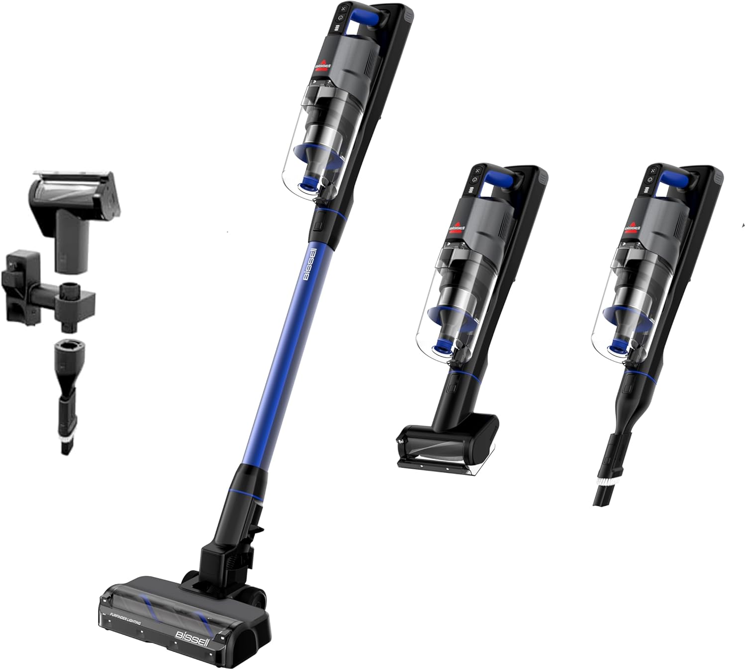 BISSELL PowerClean FurFinder 200W Self-Standing Cordless Vacuum w/Tangle Free Brush Roll