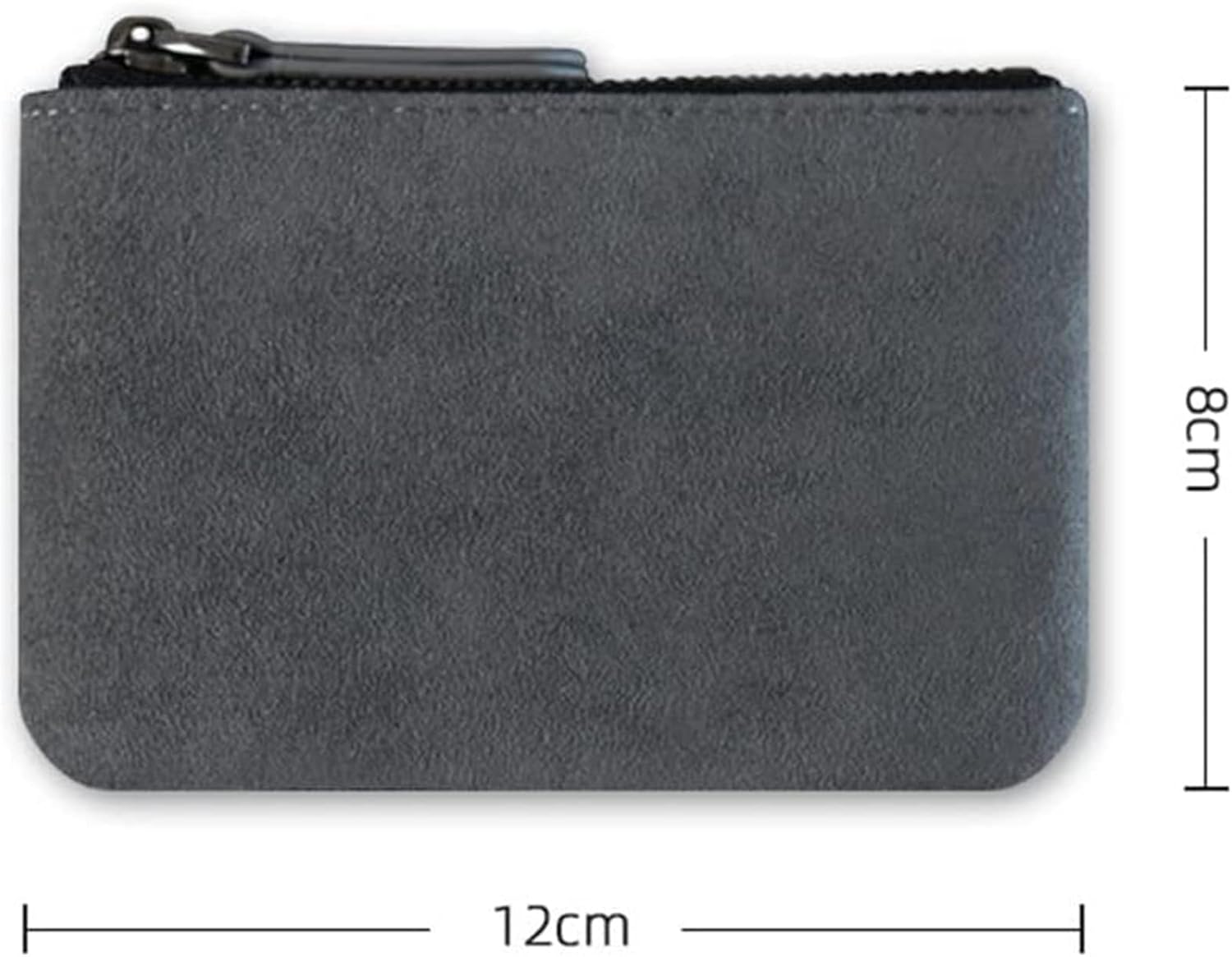 Small Purse Women's Storage Bag Card Case Small Suede Card Holder Coin Card Bag Wallet (Color : C)