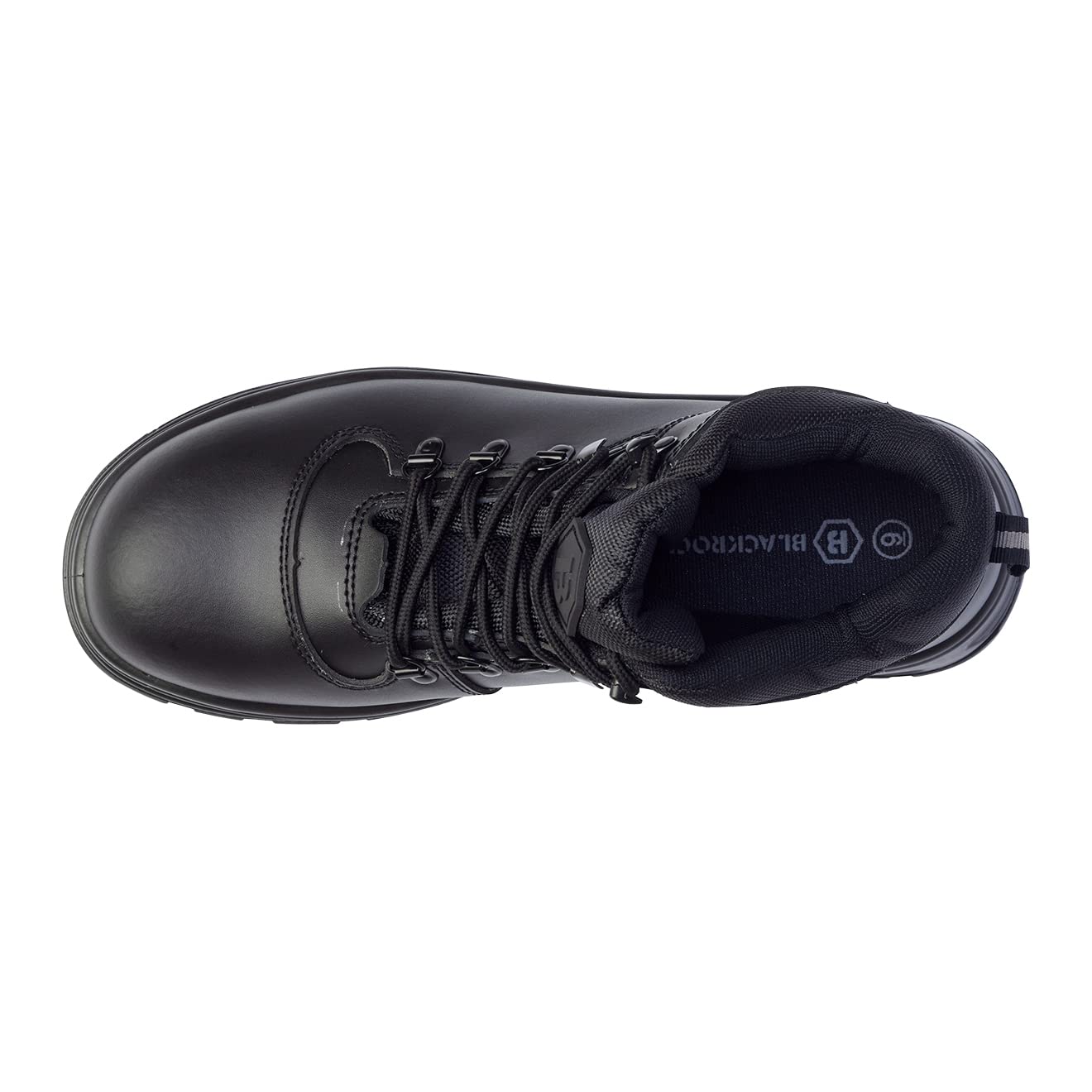 Blackrock Oakland wasserdichte Sicherheitsstiefel, schwarzes Leder