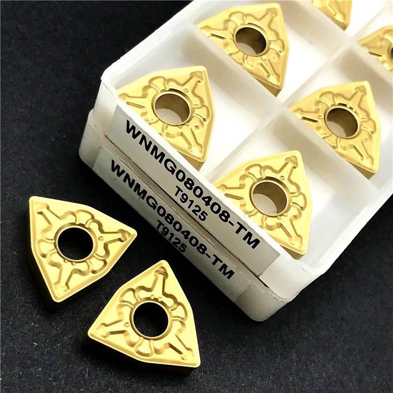 Fresas para Torno 10 Piezas WNMG080404 WNMG080408 TM T9125 miniatura 5
