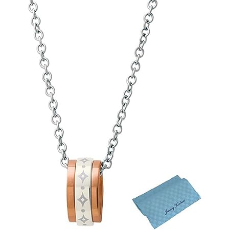 Amazon フェフェ Fe Fe Phiten フェフェ ファイテン ネックレス レディース ピンクゴールド ペンダント 12 セット品 2点セット ネックレスとジュエリーコトブキお磨きクロス ネックレス 通販