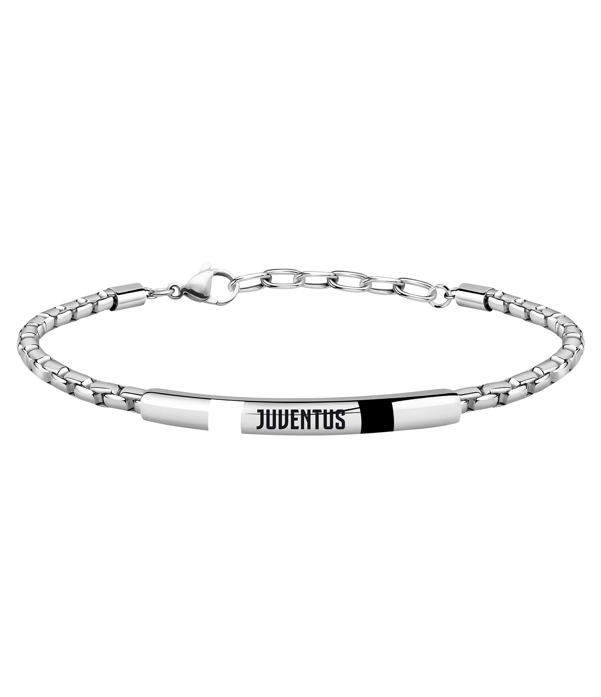 Seven Bracciale Juventus Acciaio Bambini Ragazzi Squadra Calcio Idea Regalo Tifosi