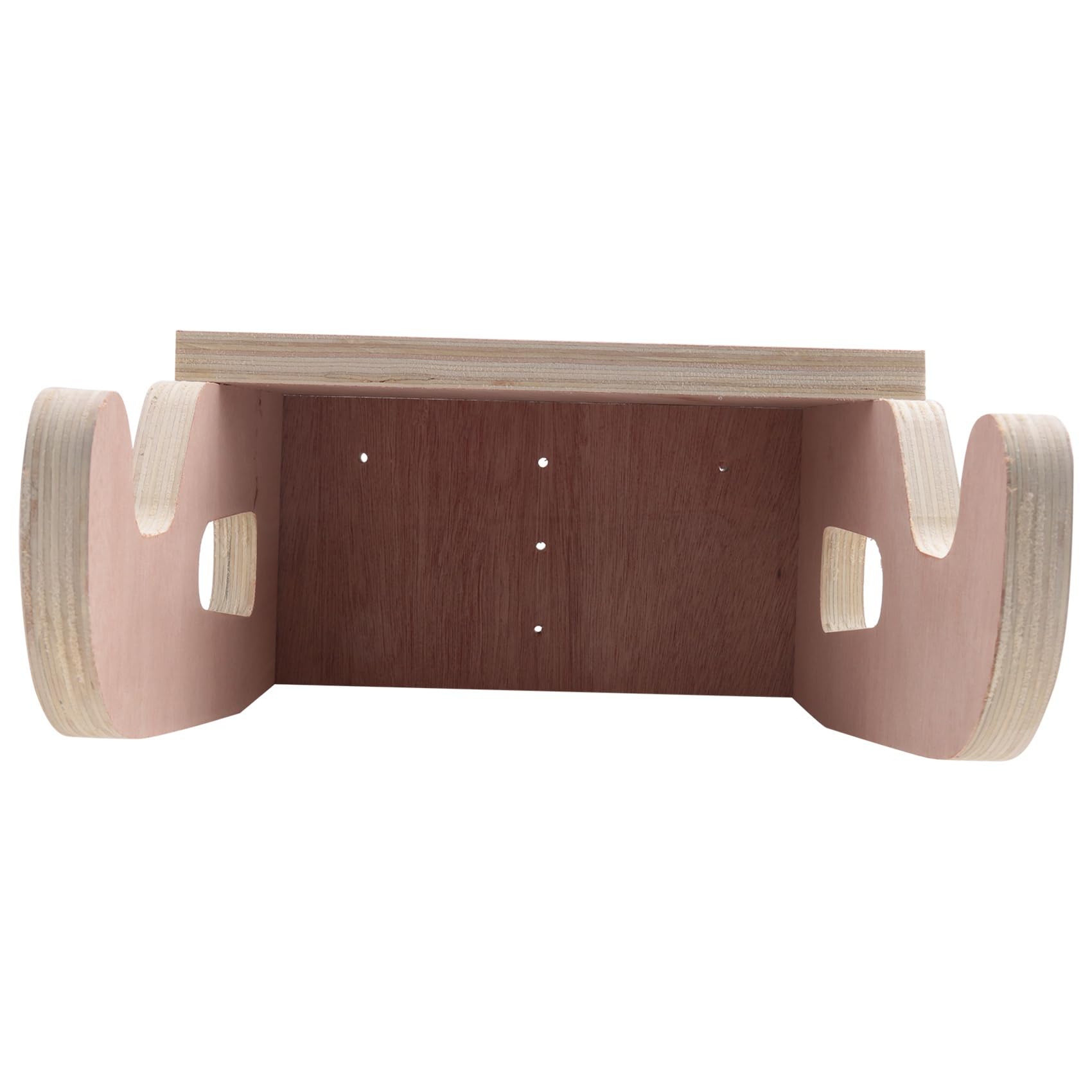 2X Estante Pared para Bicicleta, Colgadores Pared para Bicicleta Montaña y Carretera, para Colgar Bicicletas Madera para Interiores, Soporte para Almacenamiento Bicicletas