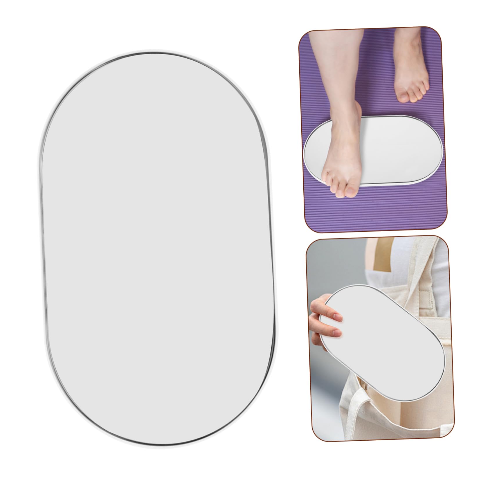 Báscula Digital Para Personas Portátil 26x15 Cm Recargable Báscula De Viaje Electrónica Para Pesar Grasa Corporal y Peso Corporal Uso Doméstico Femenina