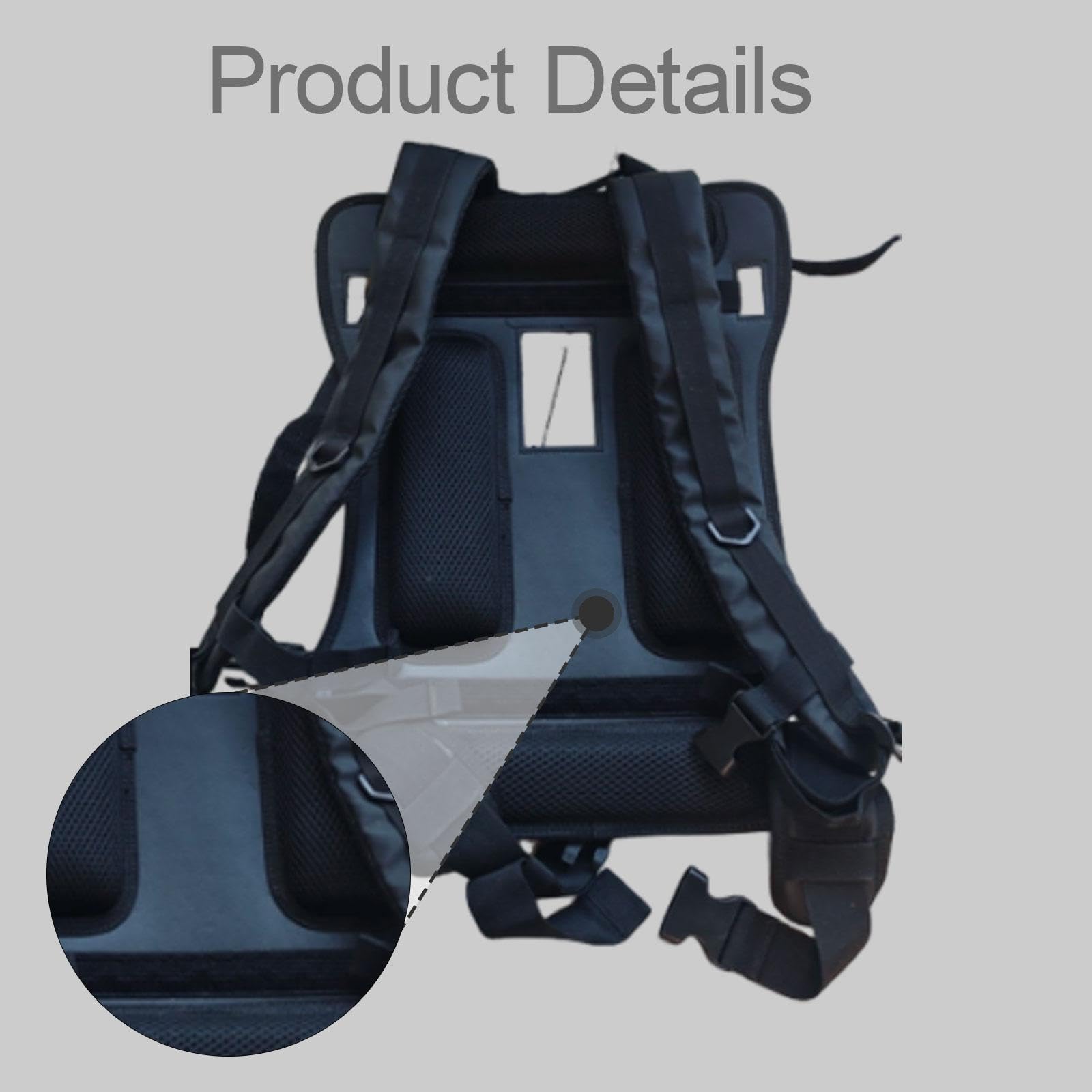 Qianly Bolsa de Almacenamiento Portátil Y Estable para Fotografía.