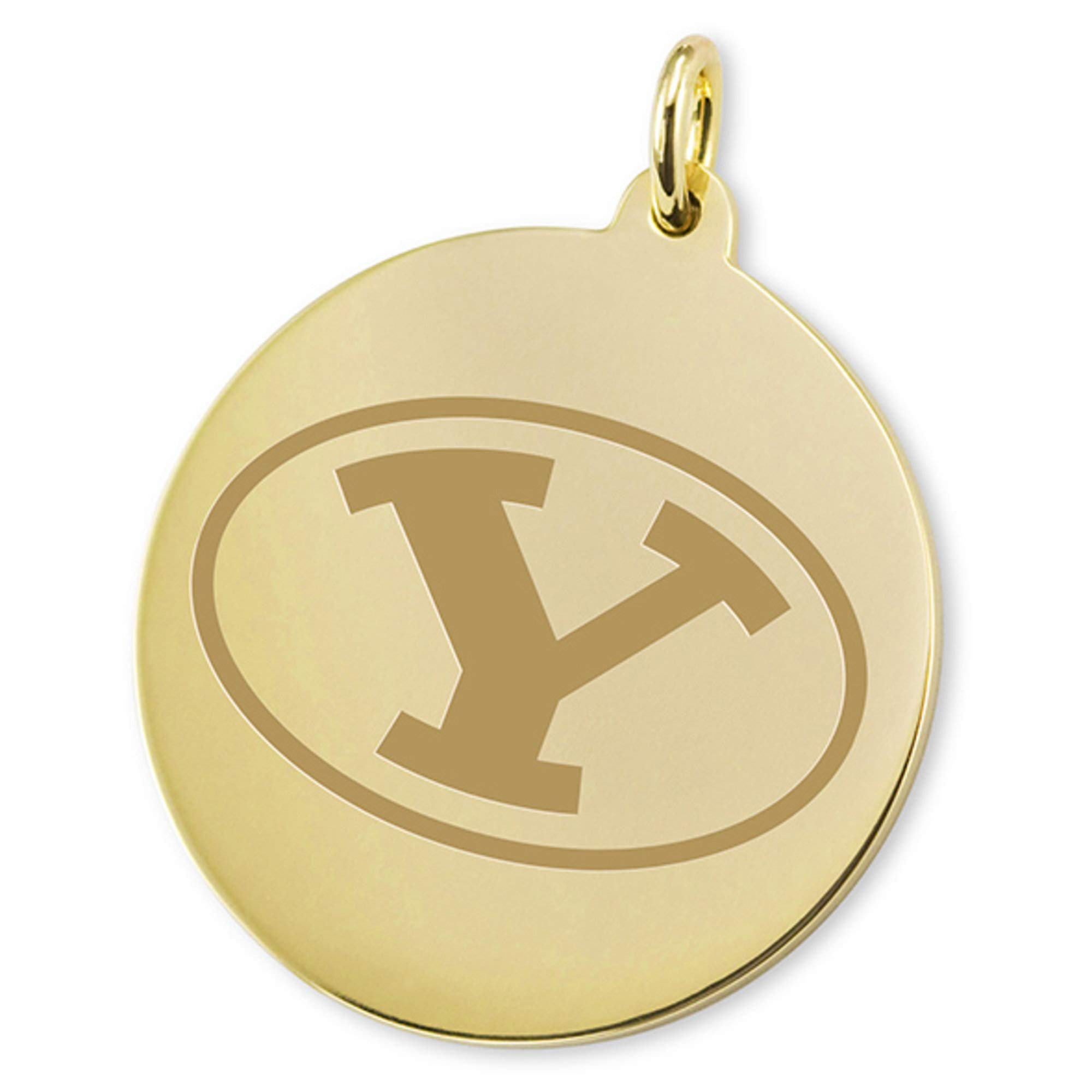 M. LA HART Brigham Young University 18K Gold Charm
