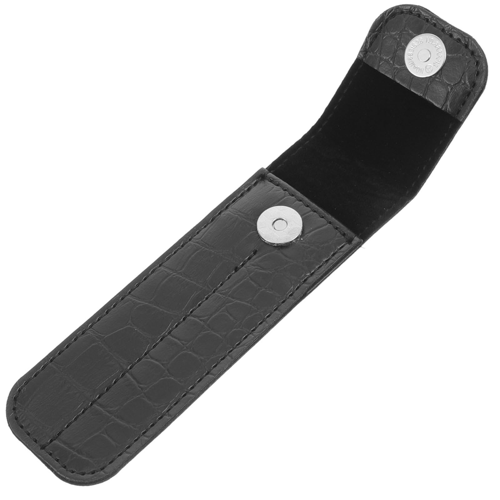 Angoily Leather Tweezers Case Eyelash Tweezer Storage Pouch Anti-Static Travel Holder for Beauty Nail Art and Eyelash Extensions 5.5 Inch