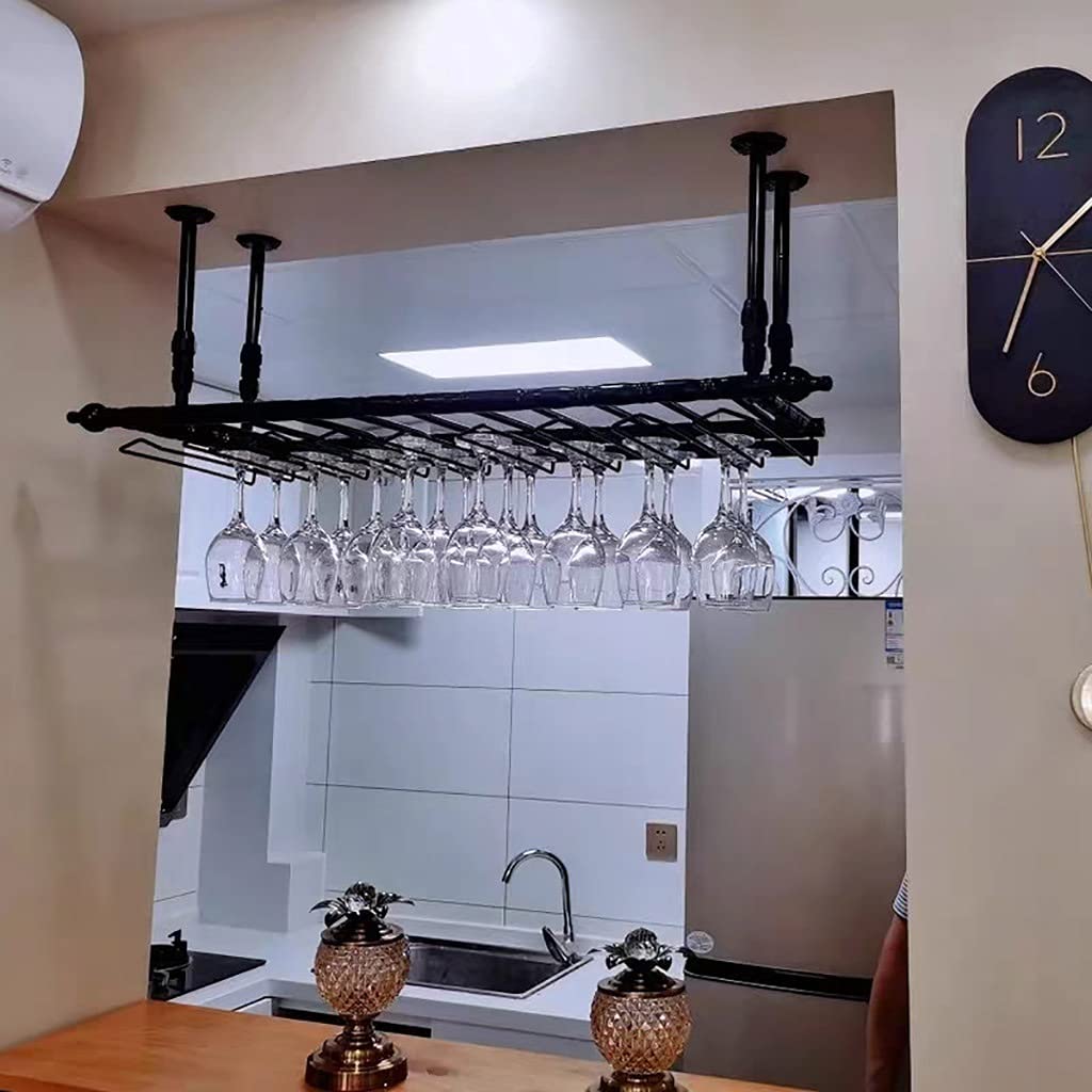 Casiers à vin muraux pour comptoir de bar moderne et salon convivial style loft