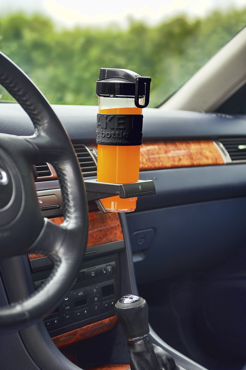 CONCEPT électroménager SM3390 Mixeur smoothie « FRESH & NUTRI », 700 W, noir, 1200 ml hachoir, moulin, 3 recipients en tritan, sans BPA, fonction Pulse, corps caoutchouc + inox, 23 000 tours/min.