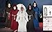 Friar Medieval Cloak, Pull Over Wizard Hooded Robe Knight Cape Dress Up with Necklace Belt Tattoo Sticker Witch Sorcerer Robes Halloween Men Women Adult Teens Costume Outfit Party Props Brown XXL