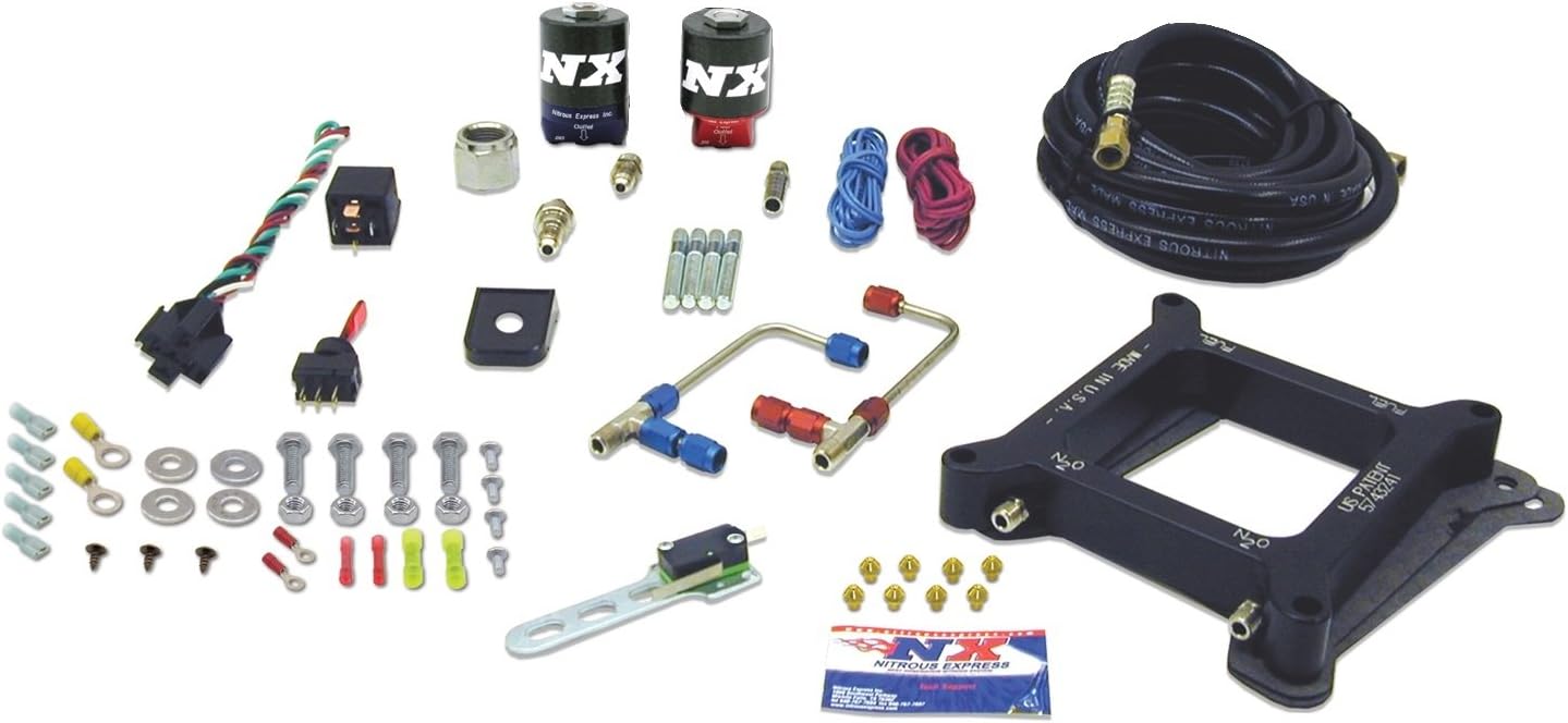 Nitrous Express 4150 Gemini ProPower Alcohol Nitrous Kit (100500HP) w/o Bottle