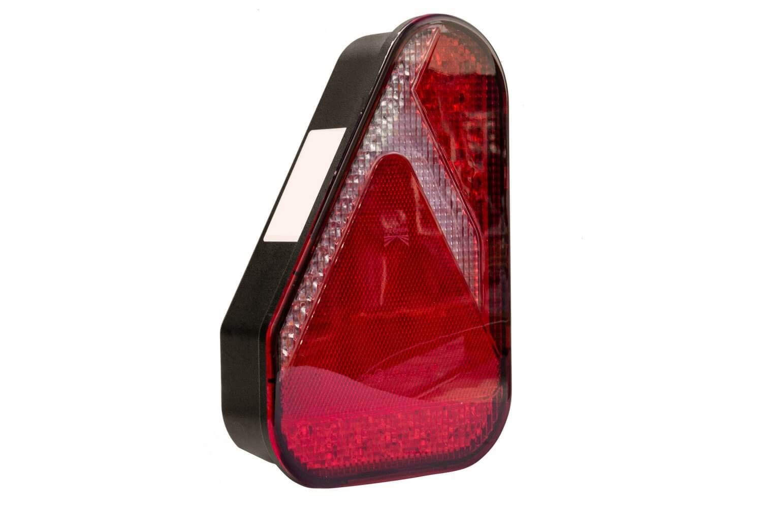 Aspöck Earpoint Fanale Posteriore a LED Sinistro 6 Funzioni 12V 24V Connettore Baionetta 8 PIN Fendinebbia Retromarcia IP6K9K per Rimorchio Camion Macchine Agricole