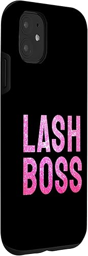 Miniatura 3 de Funda de pestañas para iPhone 11 Lash Boss Professional Lash Tech