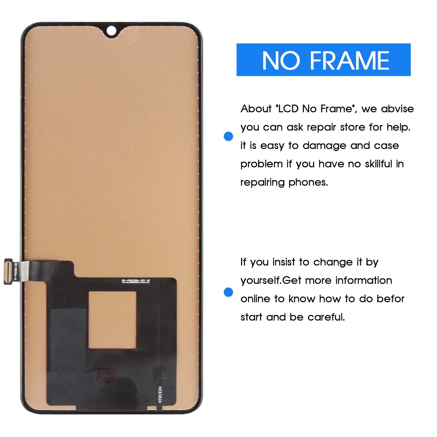 Écran OLED Noir Pour Xiaomi Mi Note 10 / Note 10 Pro / Note 10 Lite / CC9 Pro - Neuf