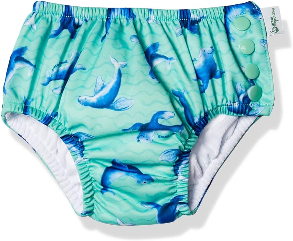 Baby-Boys Snap Reusable Absorbent Swimsuit Diaper
