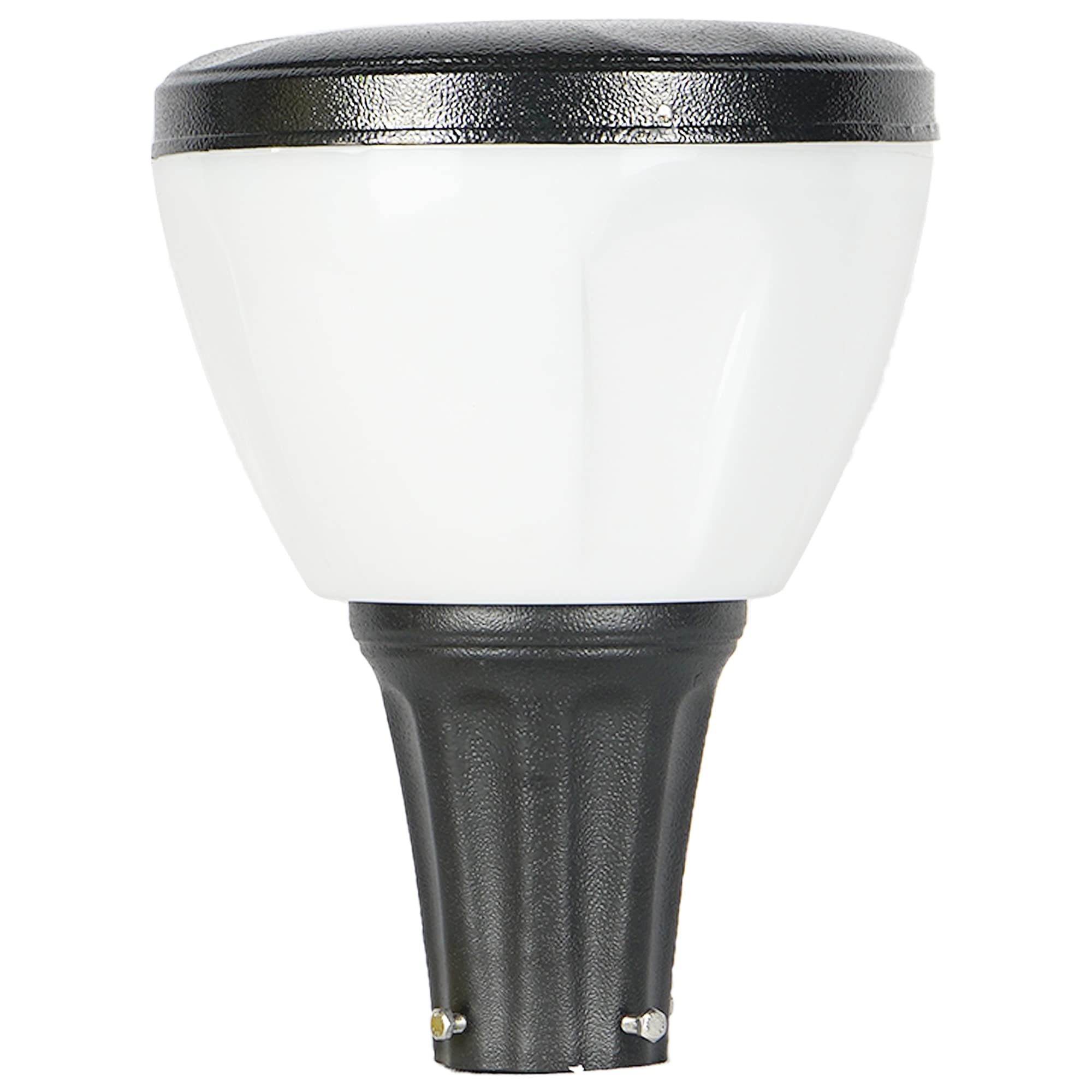 INCANDESCENT® Outdoor Garden Post Light, Waterproof Gate Lamp, Black and White Gate Light-image-15