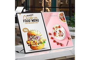 A4 LED Advertising Light Box for Restaurants