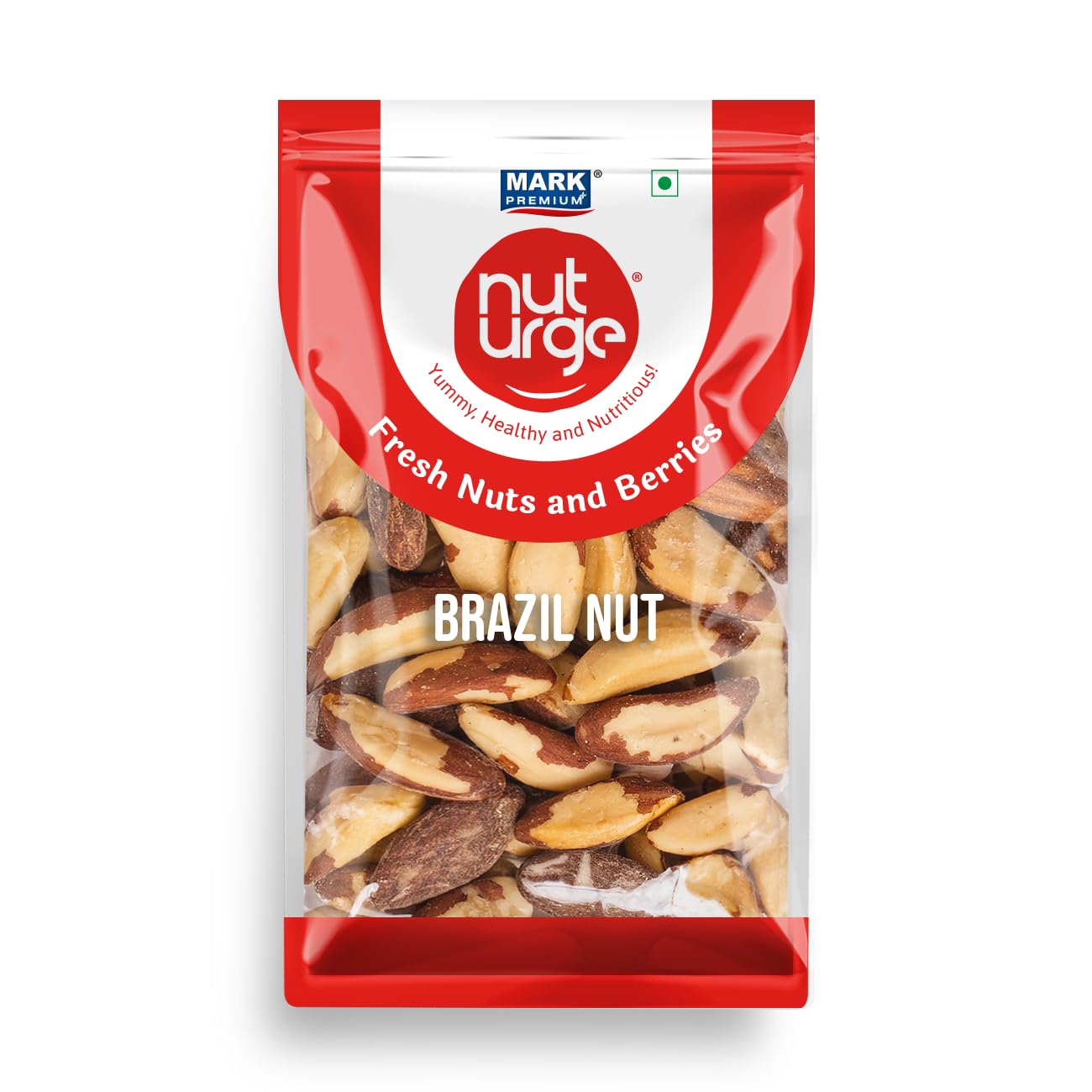 Nuturge Brazil Nuts Freshly PackedI Delicious and Nutritious Snack I Rich in SeleniumI Supports Healthy Thyriod (150 Gm)