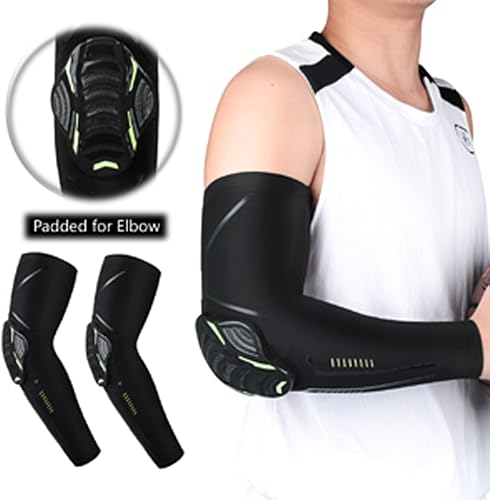 Miniatura 3 de CAYFY Mangas de brazo de enfriamiento con protección UV - Mangas de compresión con coderas
