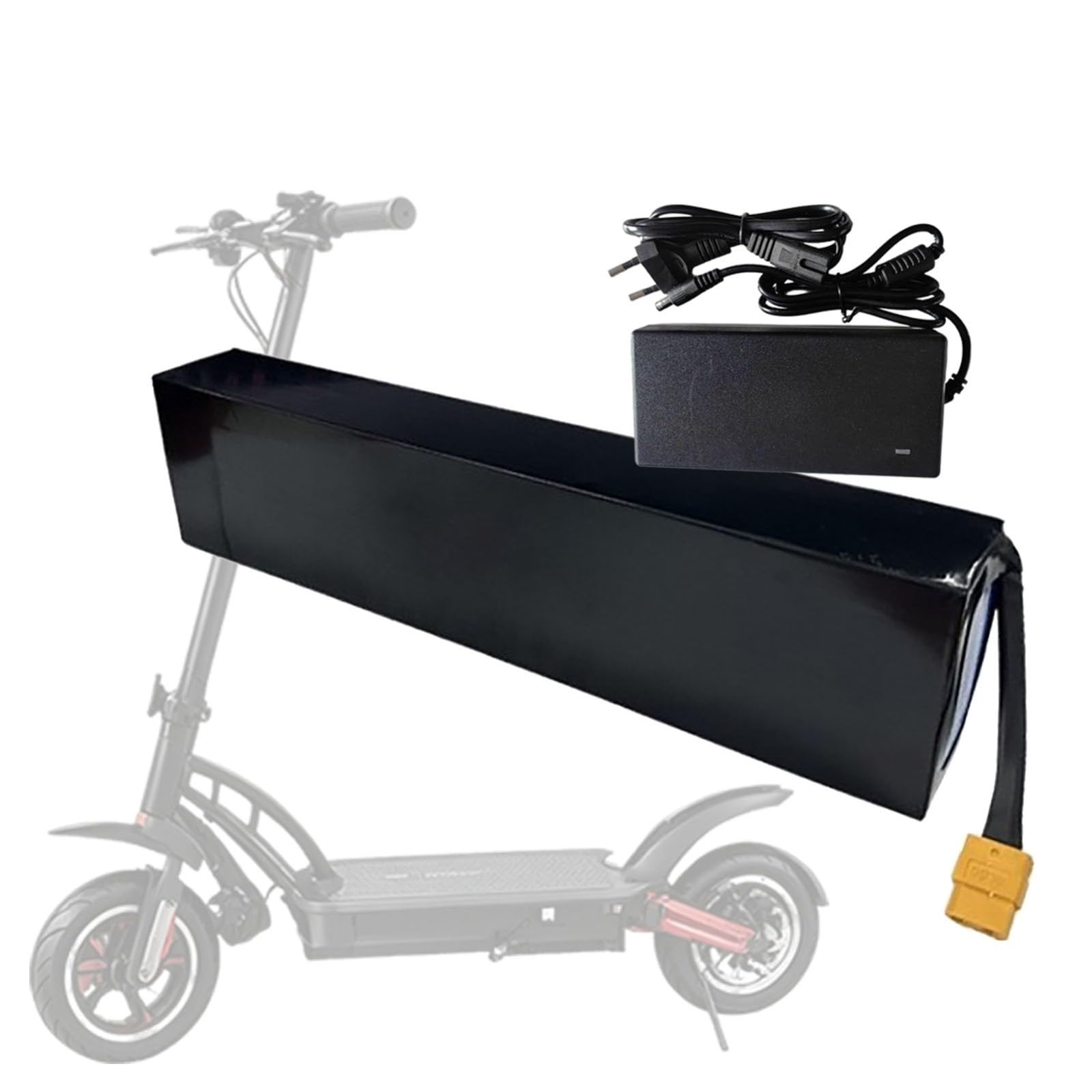 Batteria Al Litio Da 36V 9,6Ah Per Bici Senza Pedali, Biciclette Elettriche, Monopattini, Pacco Batteria Agli Ioni Di Litio Impermeabile 10S3P Per Ebike Con Caricabatterie