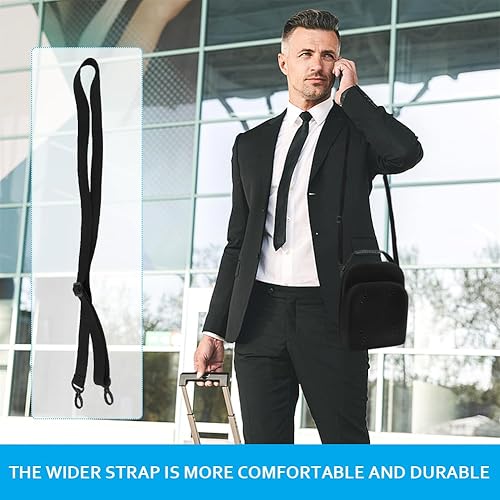 Miniatura 5 de Organizador de sombreros para gorros, estuche rígido de viaje, bolsa de almacenamiento para gorras de béisbol, caja organizadora de sombreros con