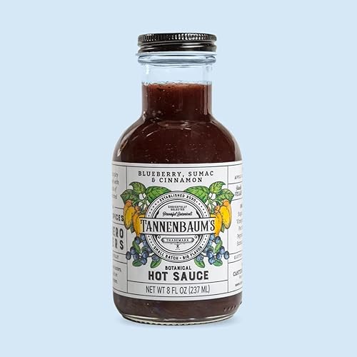 Miniatura 7 de Tannenbaum's Salsa picante botánica - Pimiento rojo, cáscara de limón y pimentón ahumado  8 onzas líquidas