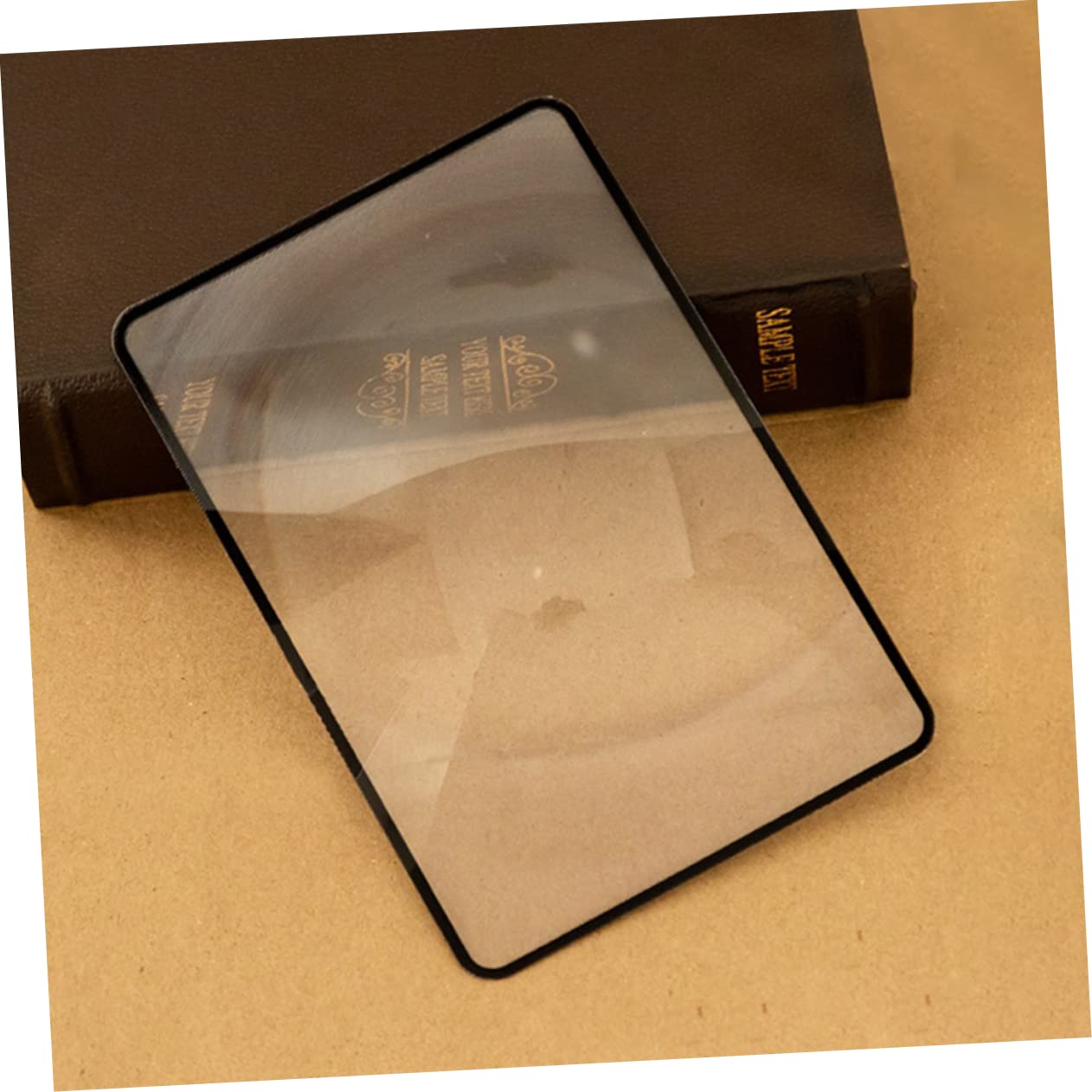Lente di Ingrandimento da Lettura 3x, 12 Pezzi, Pvc Nero