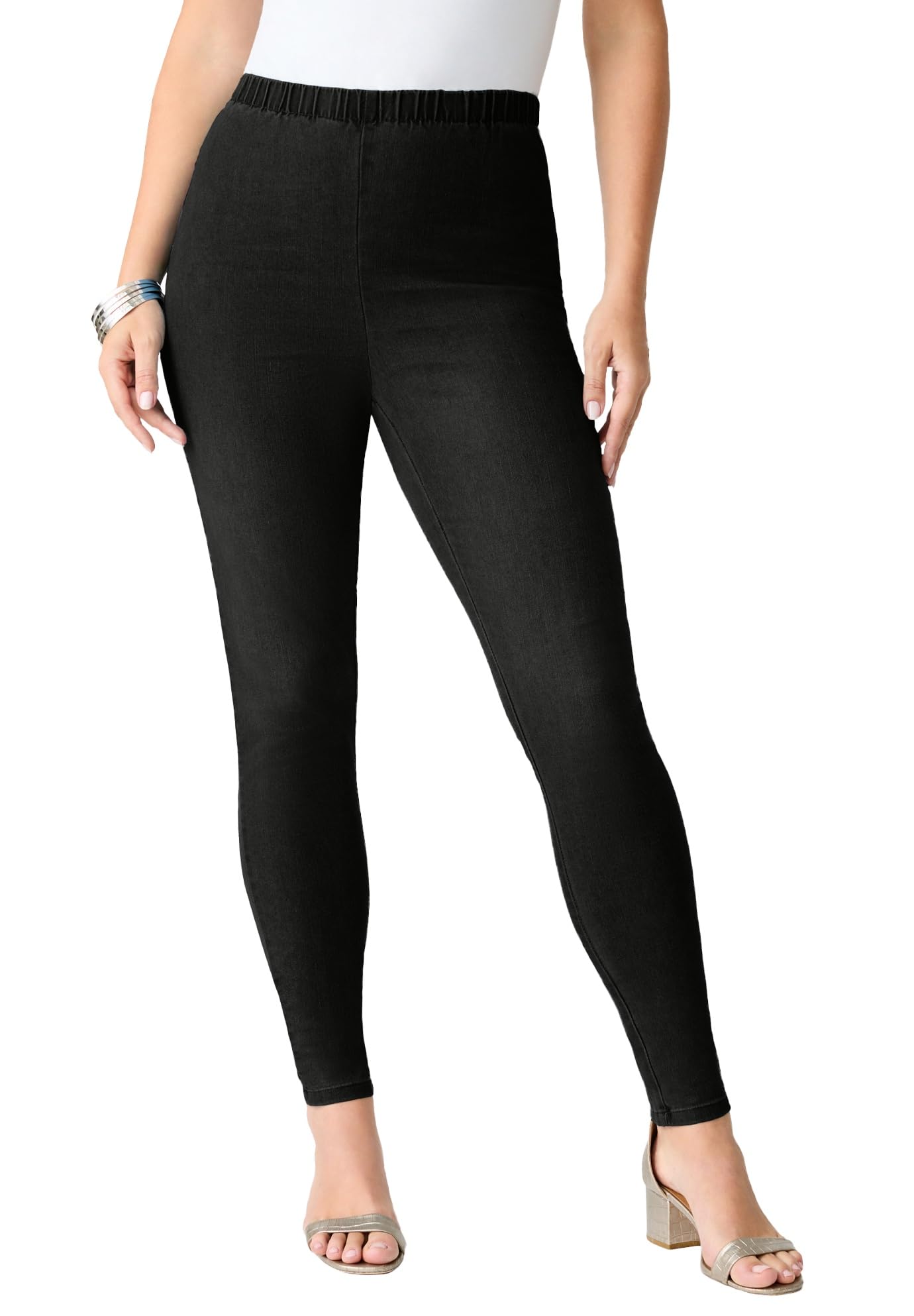 Roaman's Skinny-Leg Comfort Stretch Jean