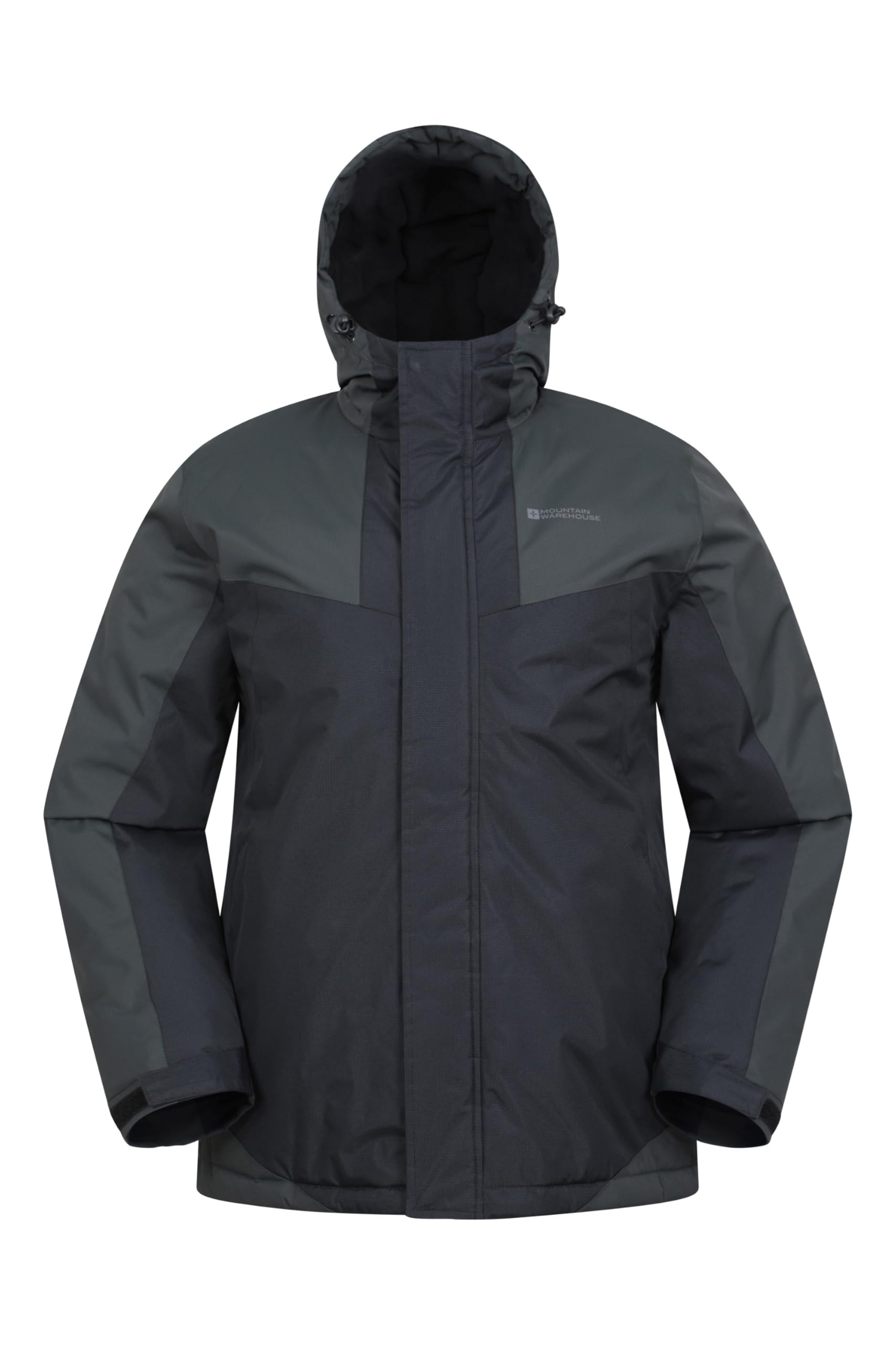Mountain Warehouse Ensemble Veste de Ski rembourrée, Pantalon pour Homme - Imperméable, Respirant, testé à -30 °C, Jupe - Idéal pour l'hiver et Le Plein air