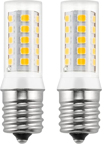 5304517886 Bombilla LED para refrigerador E17 3W AC100-130V - Repuesto para Cros-ley, Elec-trolux, Frigi-daire, Ken-more refrigerador congelador -