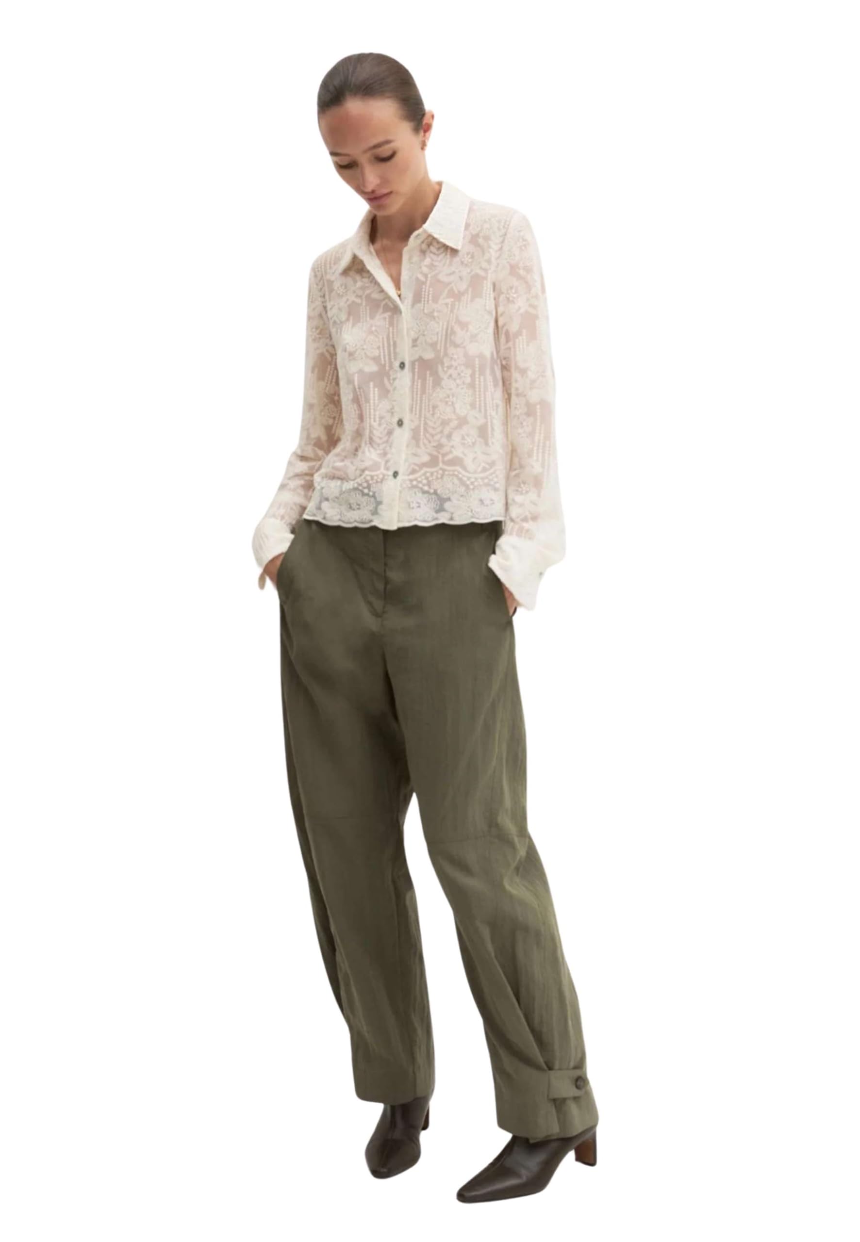 Marella EMME Camicia Donna Lunga in Pizzo Cosetta