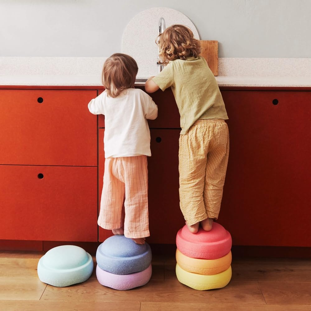 pedalo Stapelstein® Original Rainbow Pastel