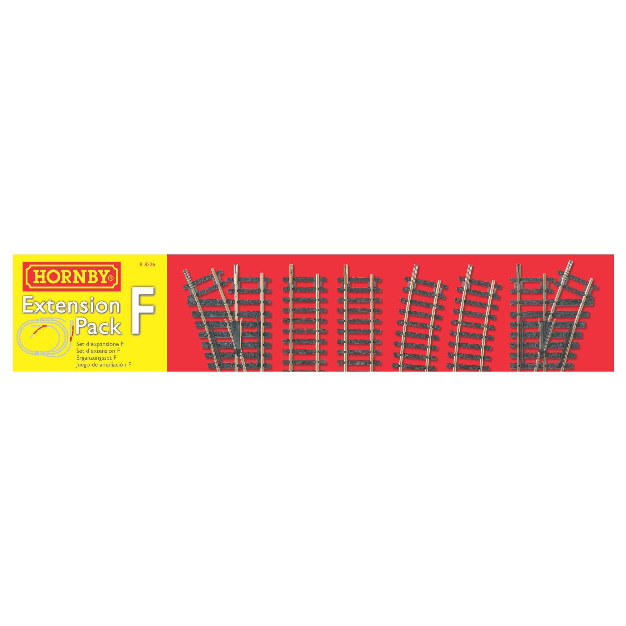 Hornby R8226 OO Gauge Track Extension Pack F