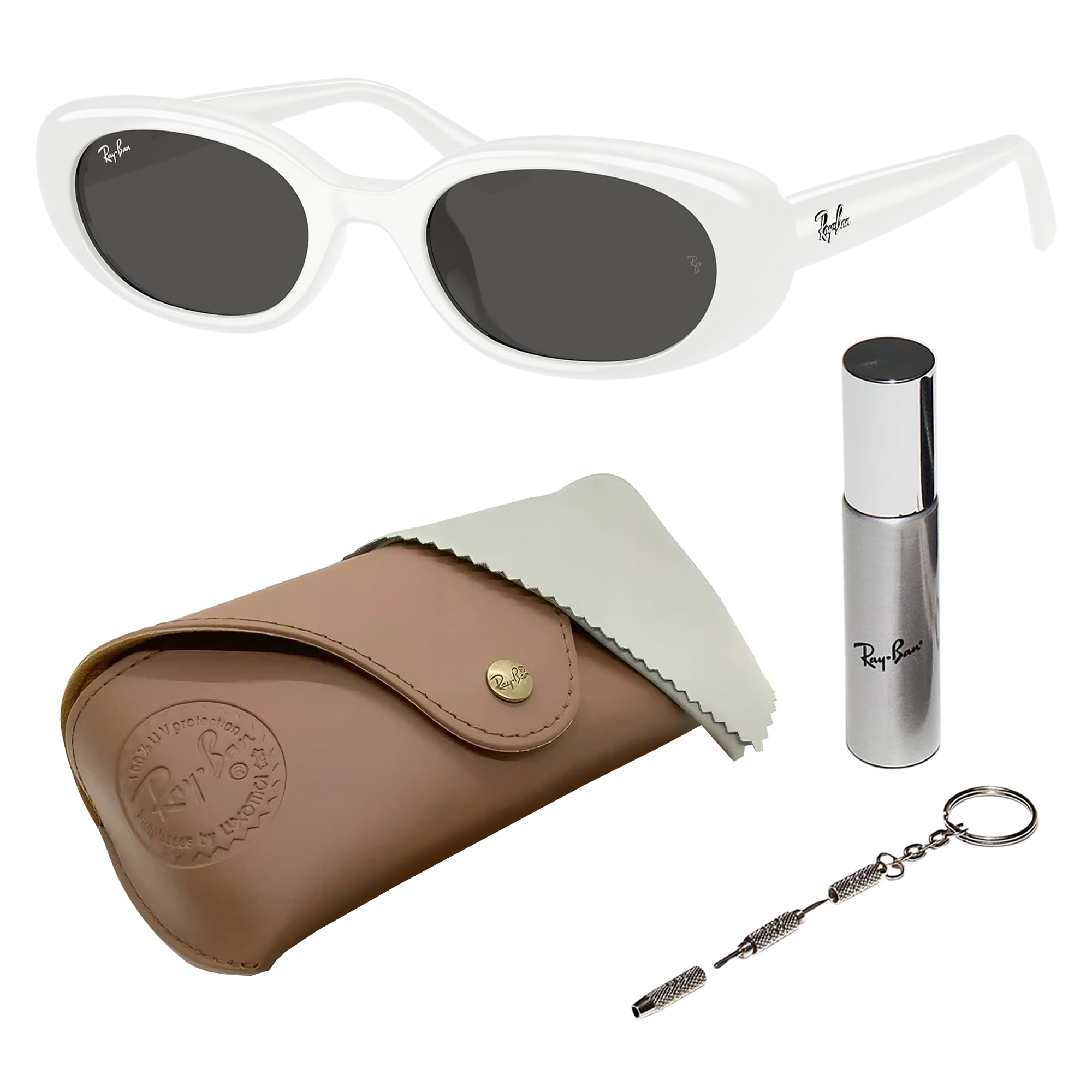 RB4441D BIO-BASED Square Sunglasses with Official Eyewear Kit