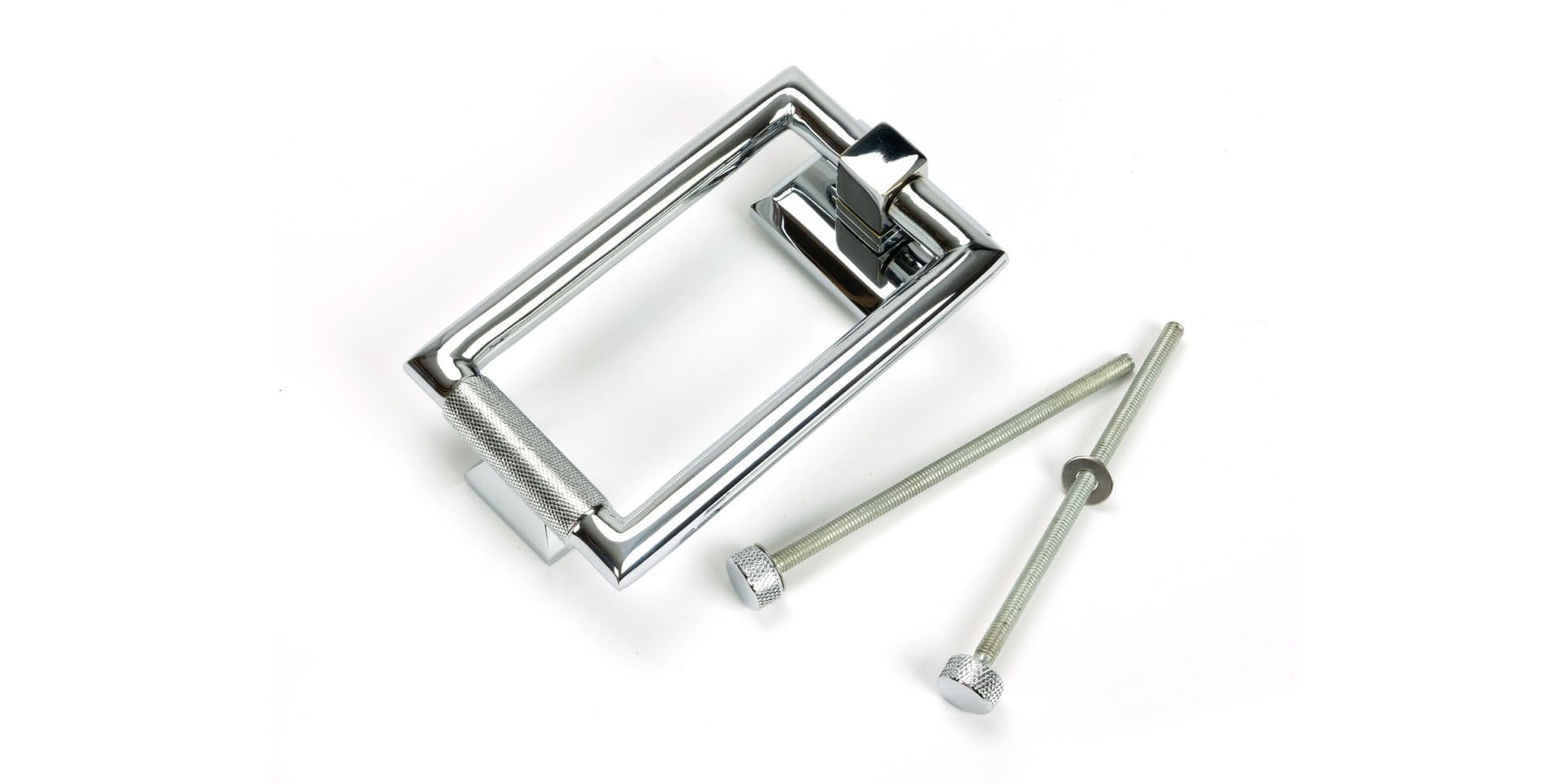 From The Anvil Polished Chrome Brompton Door Knocker