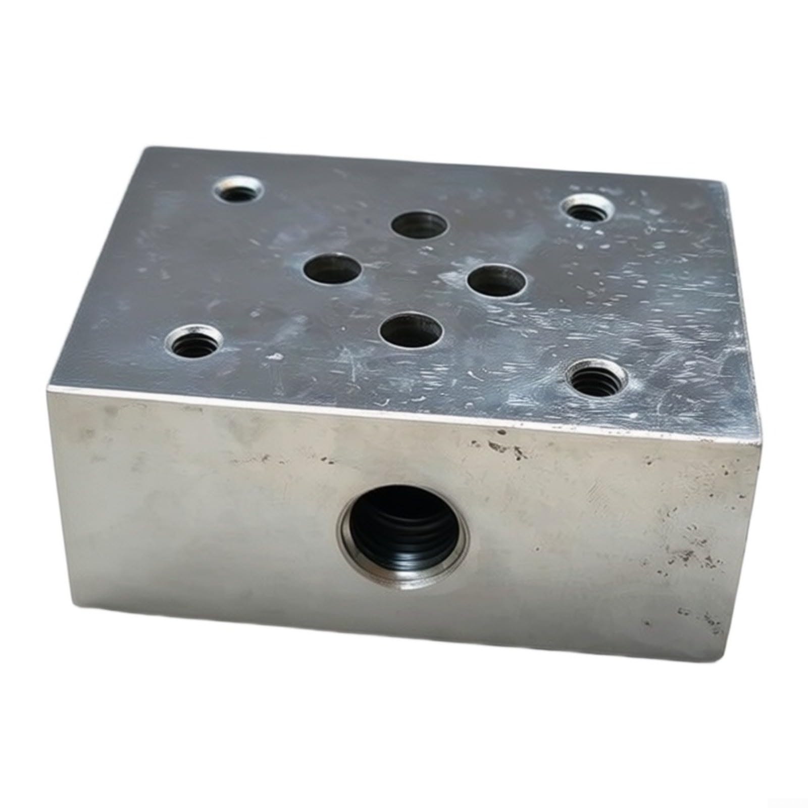 Hydraulikventilblock 4-Wege RC1/4 CNC