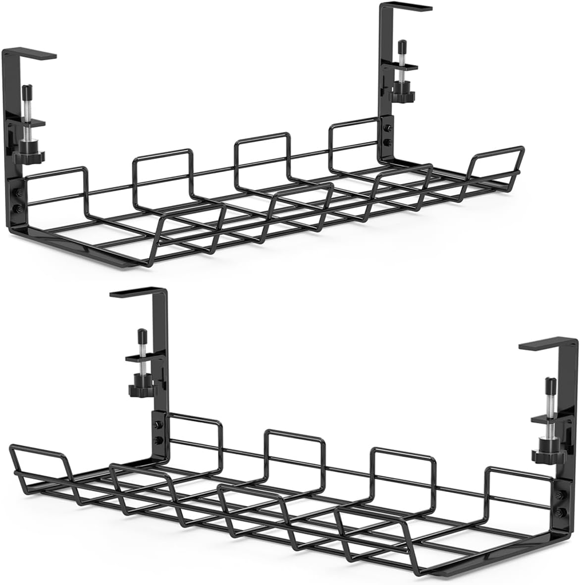 Under Desk Cable Management Tray, Litwaro Cable Management