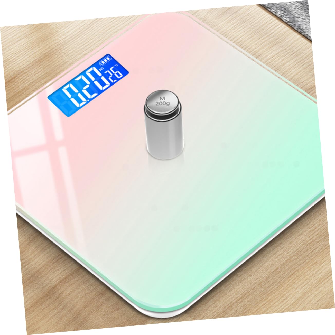 BESTonZON Báscula Digital Para Bebés Con Pantalla Lcd Peso Preciso y Portátil Herramienta De Medición Para Crecimiento De Recién Nacidos y Niño Niña Pequeños