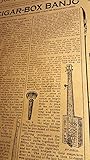 C. B. Gitty Cigar Box Banjo/Guitar Plans Reprint of Real, Vintage Cigar Box Guitar Plans from 1886!
