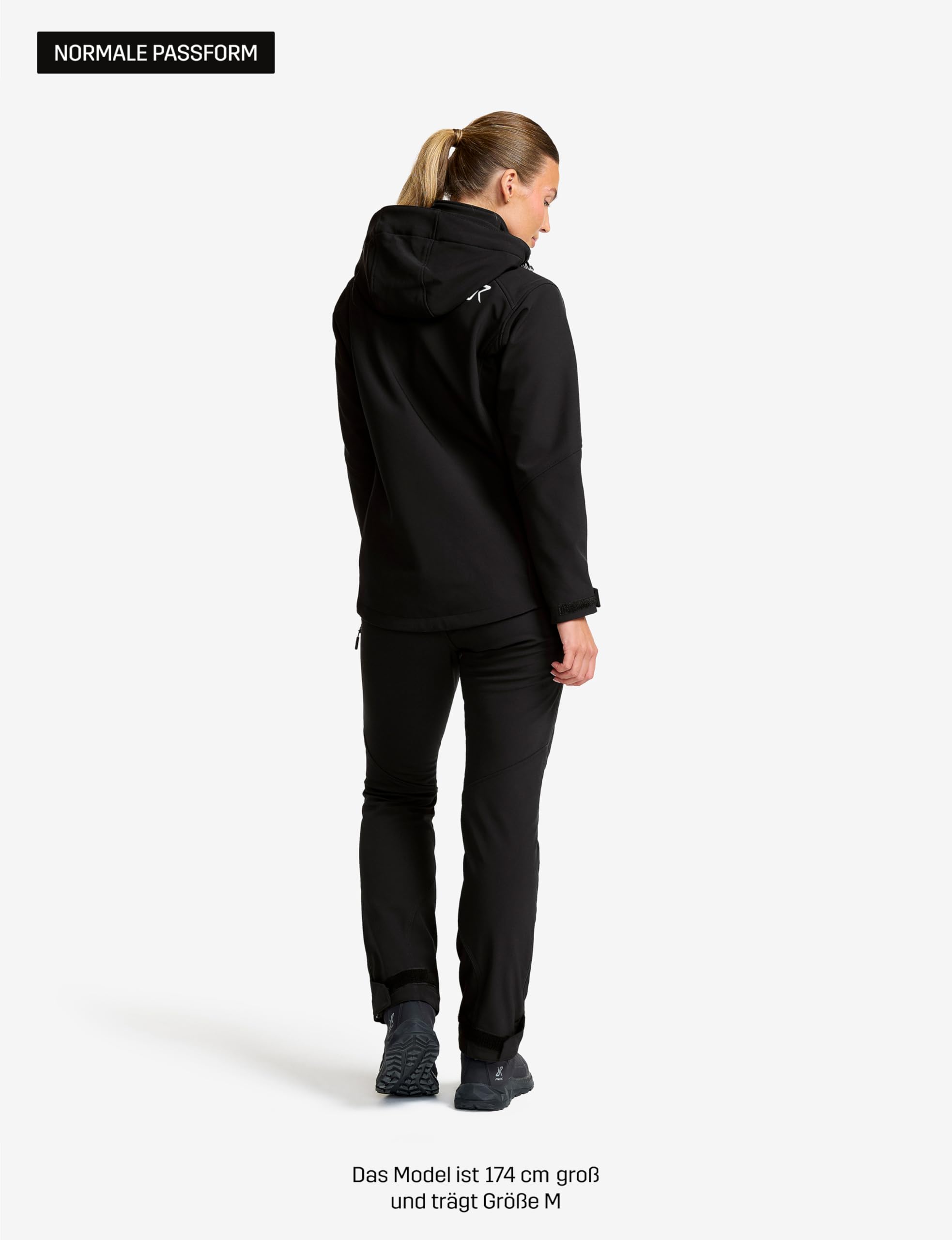 RevolutionRace Hiball Softshell Jacket für Damen, Outdoor Jacke für Wandern